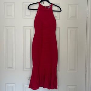 Herve Leger Red dress size x small.